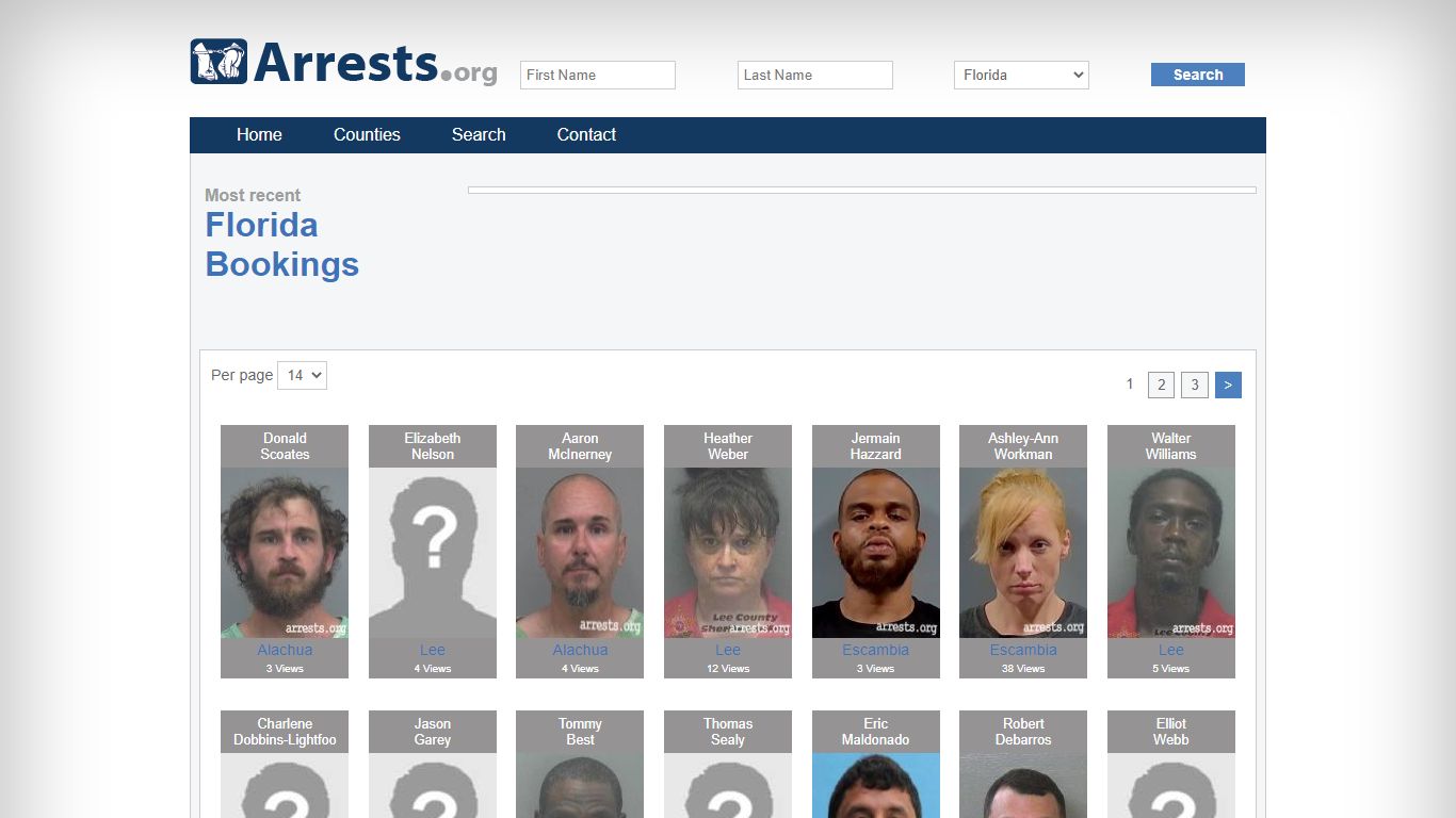 Florida Arrests and Inmate Search